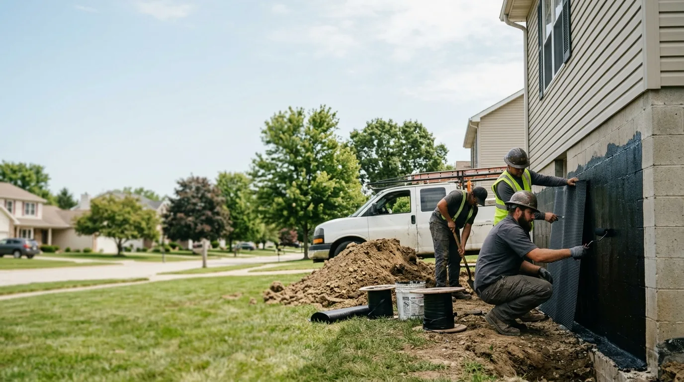 Basement Waterproofing in Evansdale, IA near me